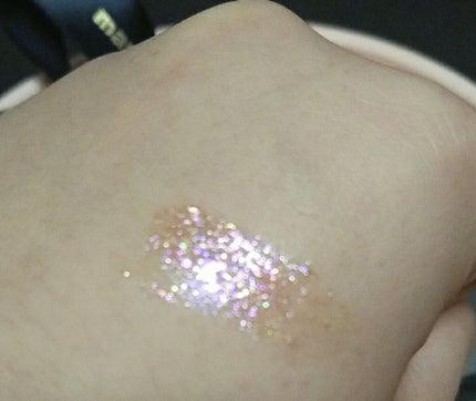 リキッド グリッター シャドウ/rom&nd/グリッターを使ったクチコミ(4枚目)