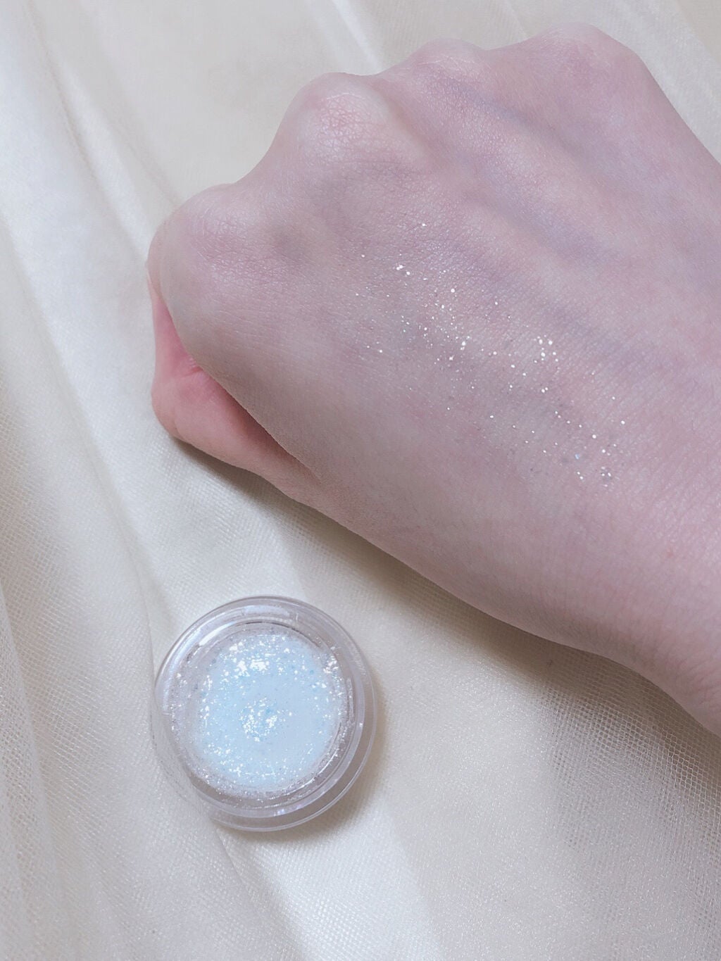 ゲットルーズグリッタージェル/unleashia/グリッターを使ったクチコミ(3枚目)