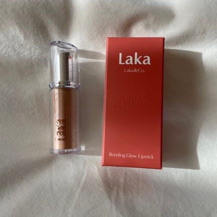 ボンディンググロウリップスティック/Laka/口紅を使ったクチコミ(3枚目)