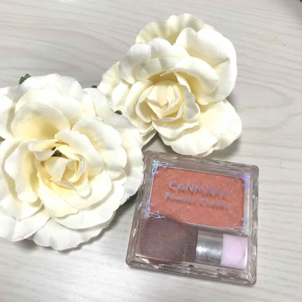 【旧品】パウダーチークス/キャンメイク/パウダーチークを使ったクチコミ(1枚目)