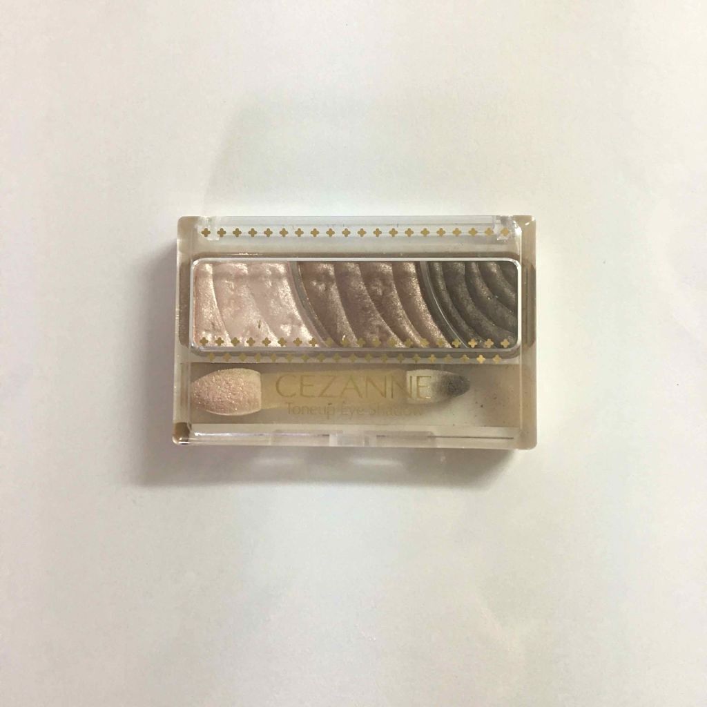 トーンアップアイシャドウ/CEZANNE/アイシャドウパレットを使ったクチコミ（1枚目）
