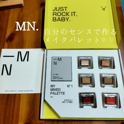 MY MIXED PALETTE 6色カスタムパレット 08 REUNION/MN/マルチパレットを使ったクチコミ(2枚目)