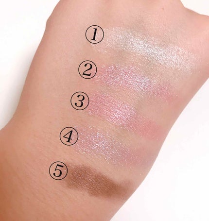 カラーシャスダイヤモンド/KATE/アイシャドウパレットを使ったクチコミ(4枚目)