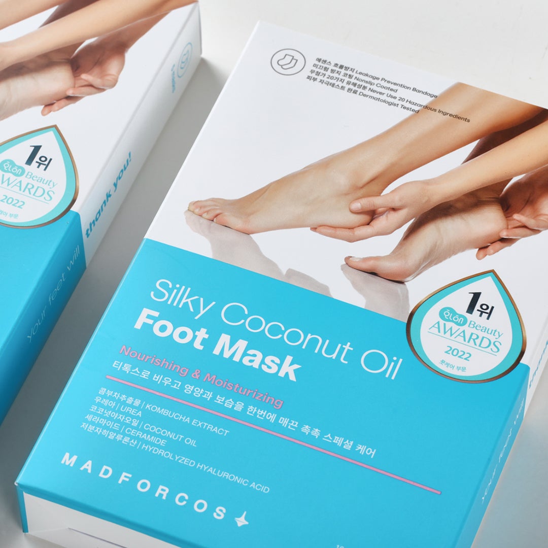 MADFORCOS(マッドフォーコス)公式アカウント on LIPS 「シルキーココナッツオイルフットマスク🦶ガサガサの足が気になる季..」(1枚目)
