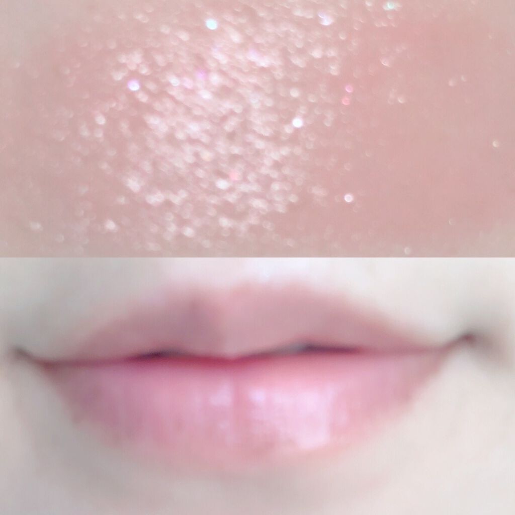 ジルスチュアート リップグロウ セラムバーム 104(限定) raspberry orion/JILL STUART/リップバームを使ったクチコミ（3枚目）