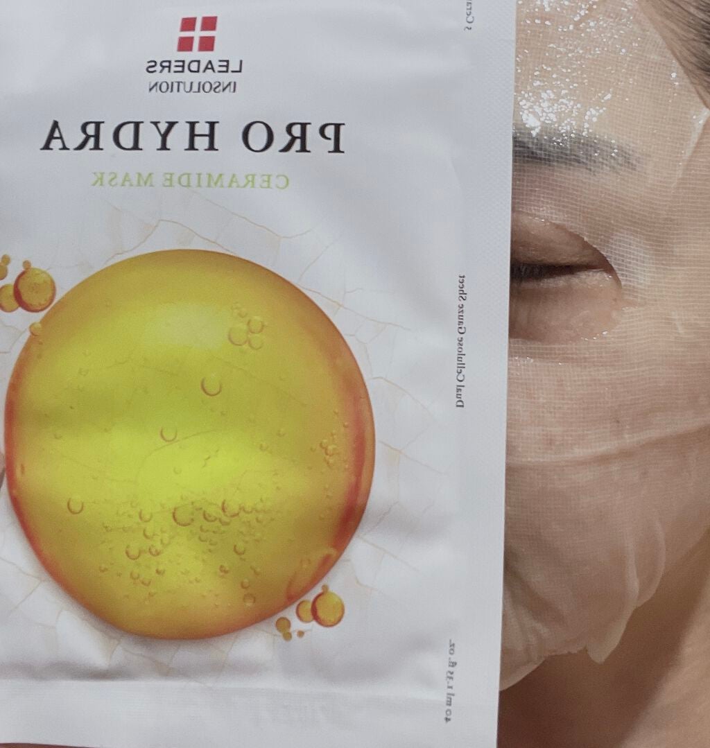 PRO HYDRA CERAMIDE MASK/Leaders Clinie(リーダーズ)/その他スキンケアを使ったクチコミ(2枚目)