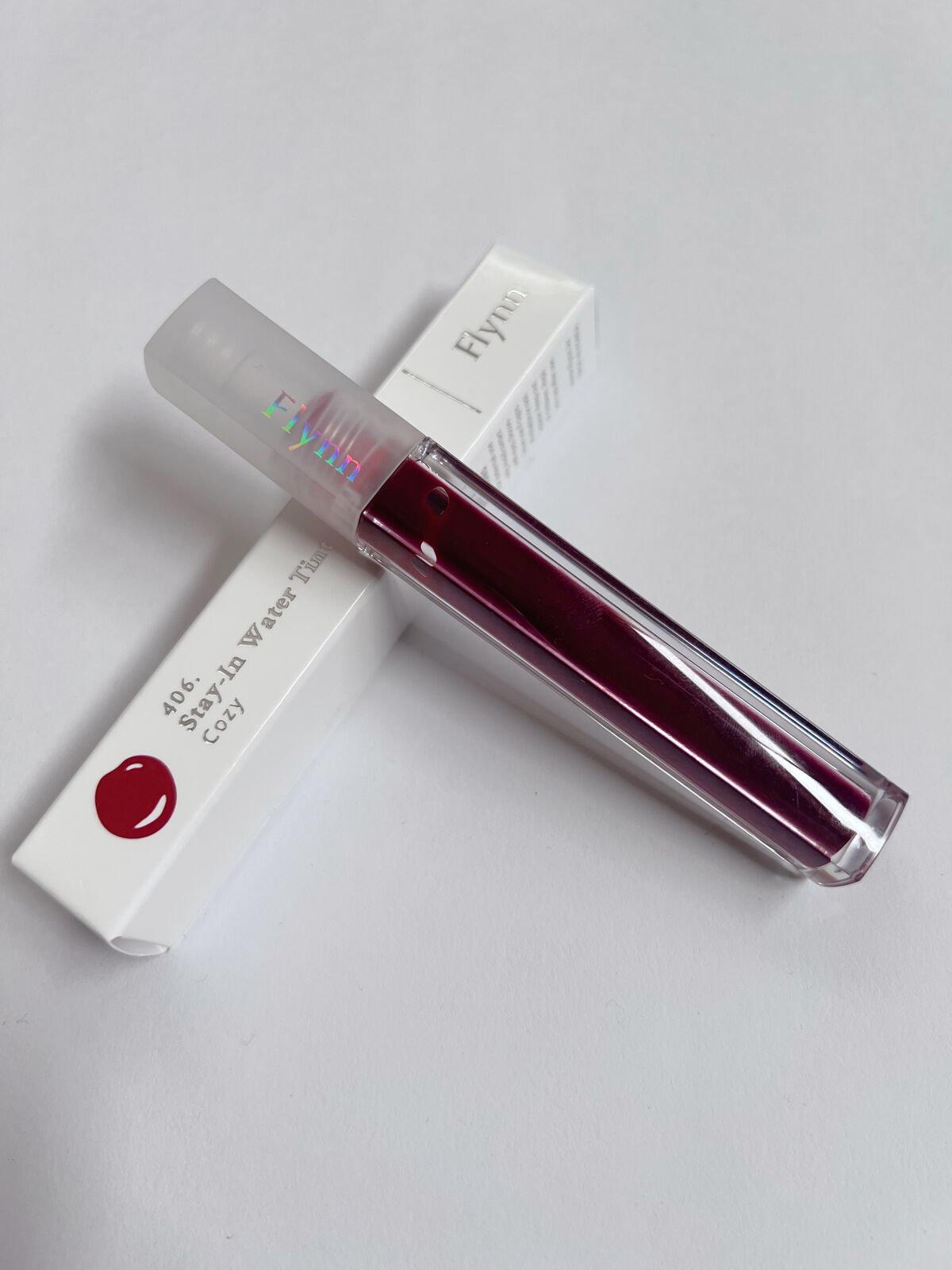 ステイインウォーターティント 406 コージ/Flynn/リップティントを使ったクチコミ（2枚目）