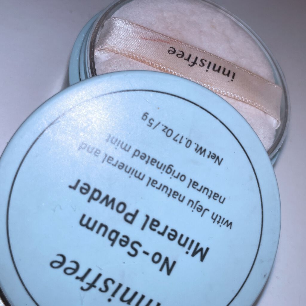 ノーセバム ミネラルパウダー/innisfree/ルースパウダーを使ったクチコミ（1枚目）