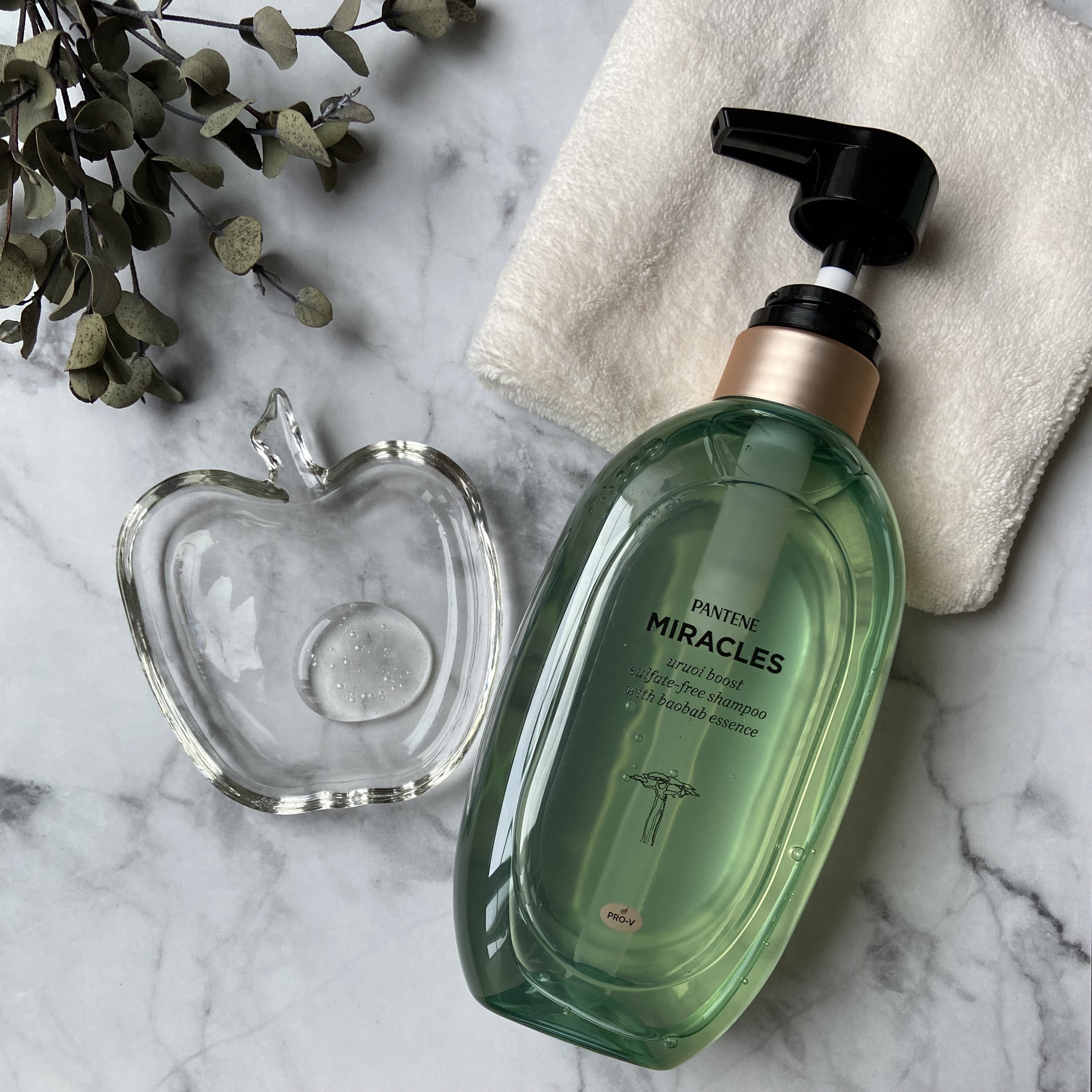 ミラクルズ うるおいブースト シャンプー/トリートメント/パンテーン/市販シャンプーを使ったクチコミ（3枚目）