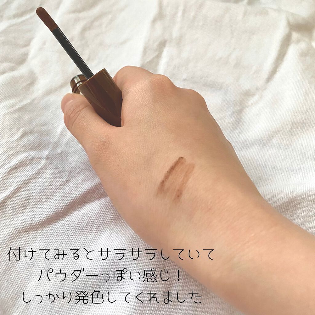 チップパウダーアイブロウEX/サナ ニューボーン/アイブロウペンシルを使ったクチコミ(4枚目)