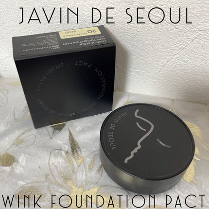 ジャビンドゥソウル ウインクファンデーションパクト/Javin De Seoul/クッションファンデーションを使ったクチコミ(1枚目)