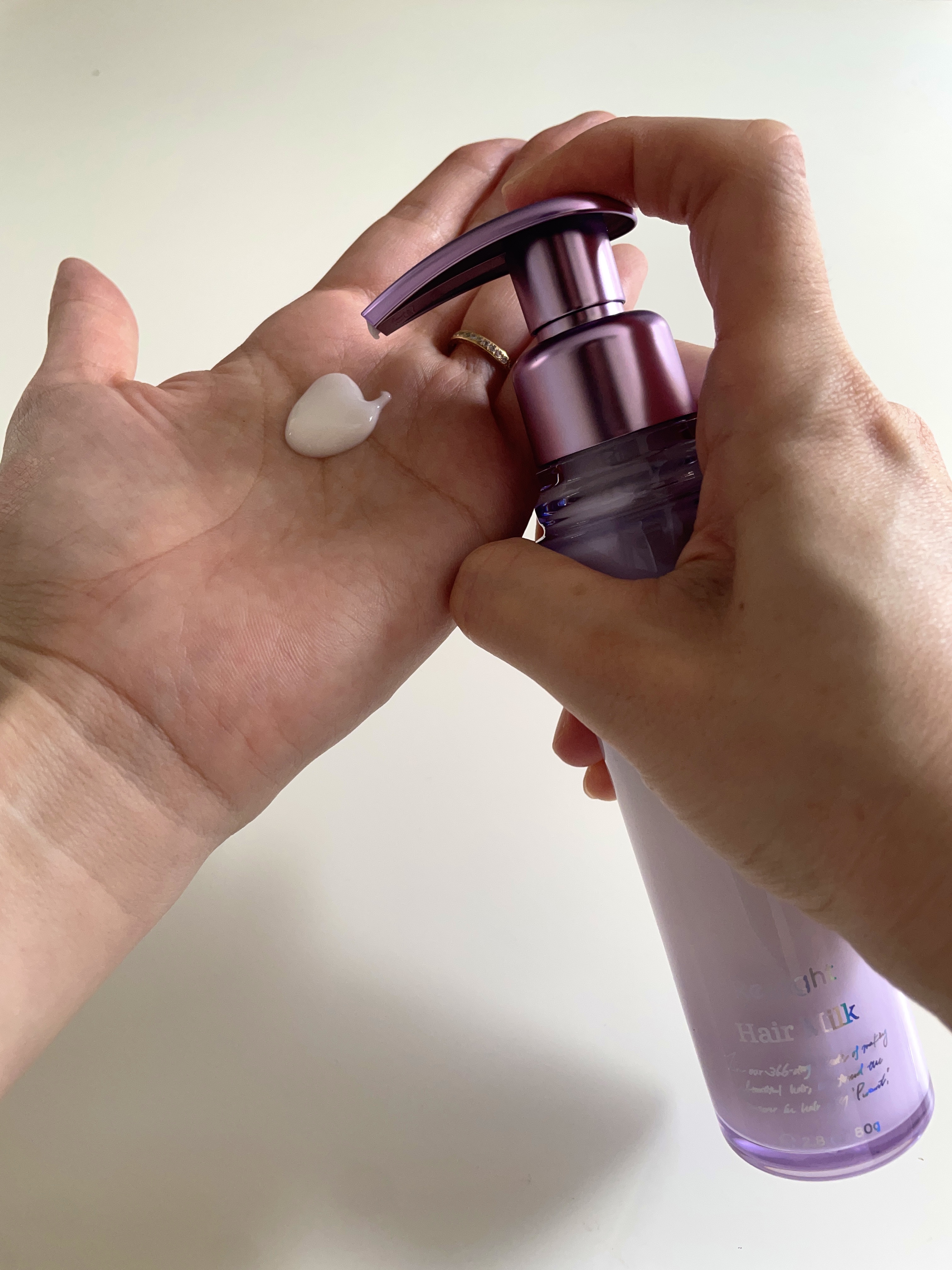 プルント リライト美容液ヘアミルク/Purunt./ヘアミルクを使ったクチコミ（2枚目）