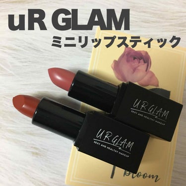 UR GLAM     MINI LIPSTICK レッドブラウン〈セミマット〉/U R GLAM/口紅を使ったクチコミ（1枚目）