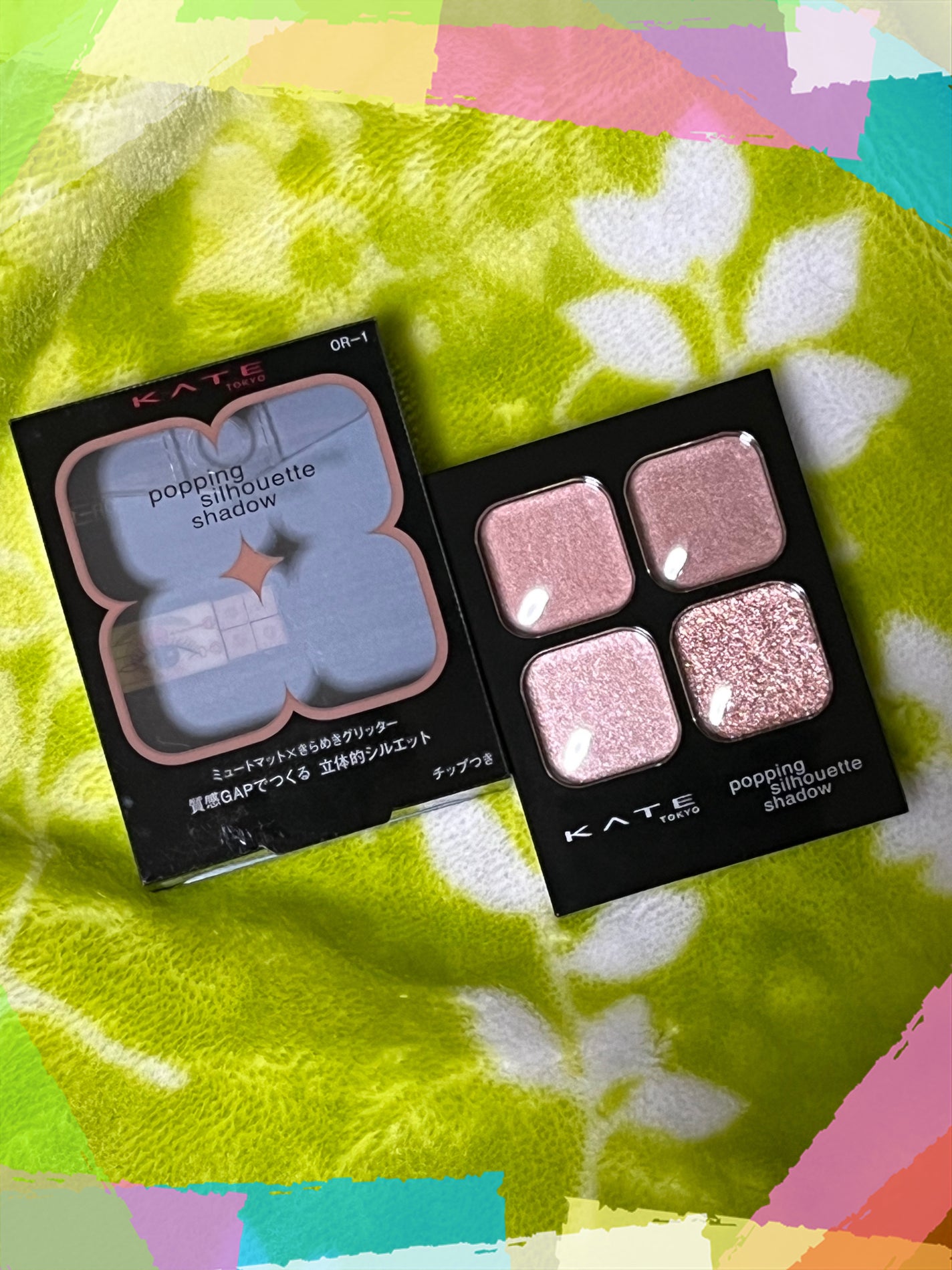 ケイト ポッピングシルエットシャドウ/KATE/アイシャドウパレットを使ったクチコミ(2枚目)