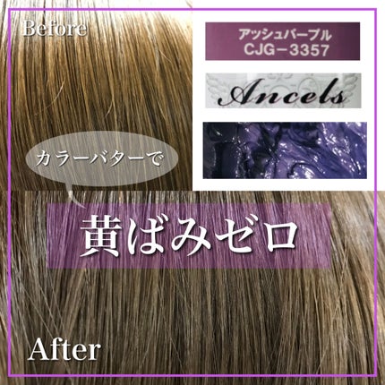 エンシェールズカラーバター/エンシェールズ/ヘアカラーを使ったクチコミ(1枚目)