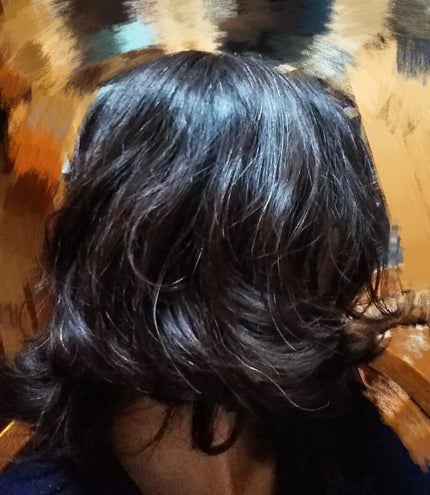 カラーリングミルク【旧】 ひたむきブルージュ/パルティ/ヘアカラーを使ったクチコミ(2枚目)