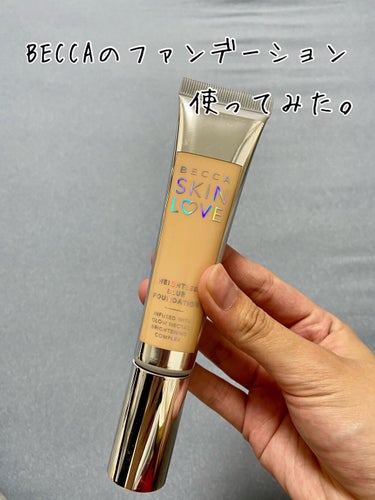 BECCA Skin Love Weightless Blur Foundationのクチコミ「今日はこないだのBEAUTYLISH購入品で紹介した、BECCAのSkin Love Weig.....」（1枚目）