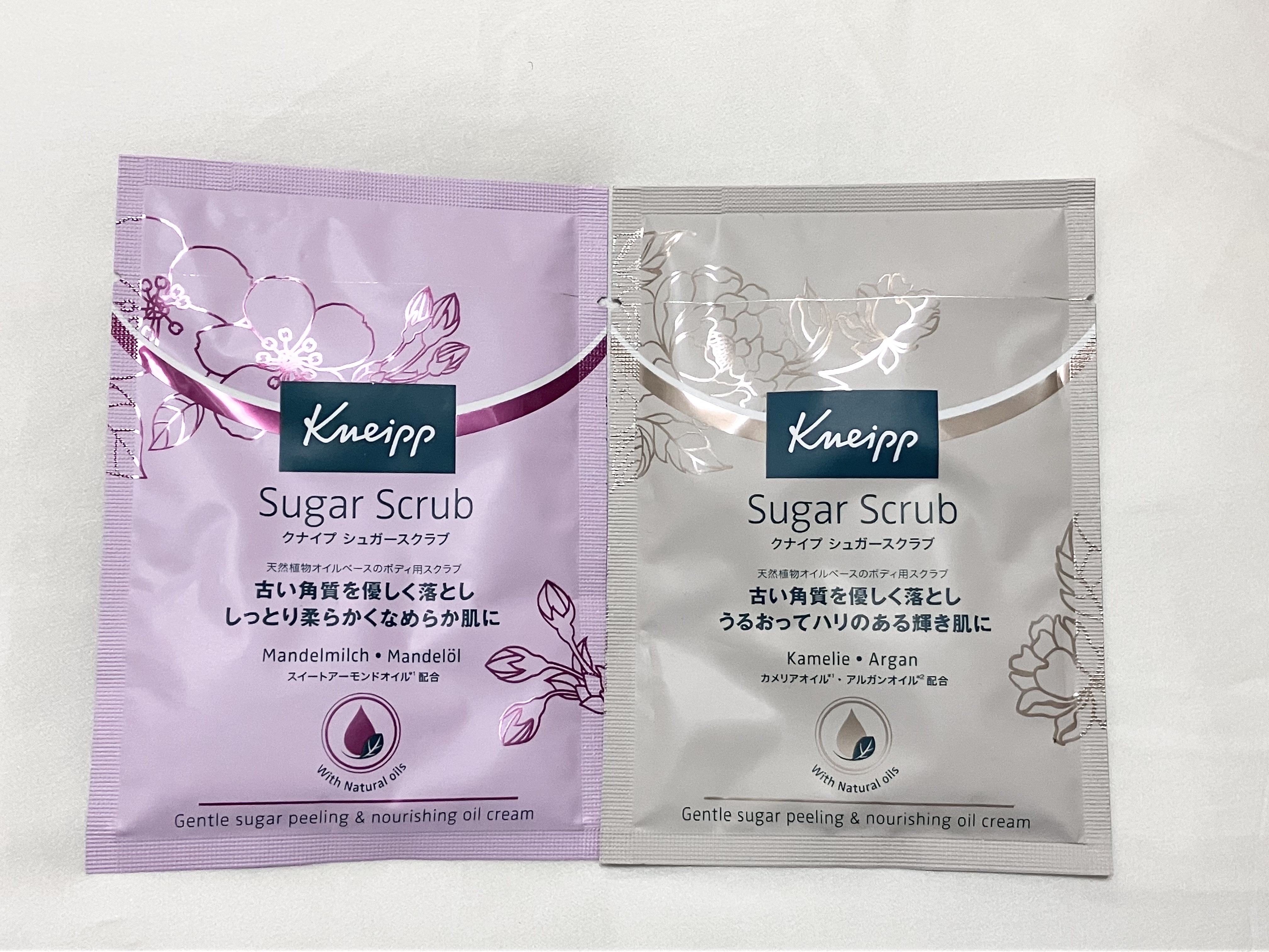 クナイプ シュガースクラブ カメリア＆アルガン カメリア＆アルガン 40ml/クナイプ/ボディスクラブを使ったクチコミ（1枚目）