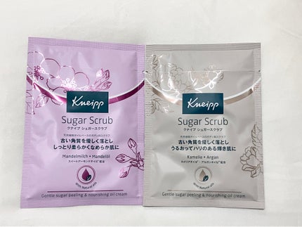クナイプ シュガースクラブ カメリア&アルガン スイートアーモンド 40ml/クナイプ/ボディスクラブを使ったクチコミ(1枚目)
