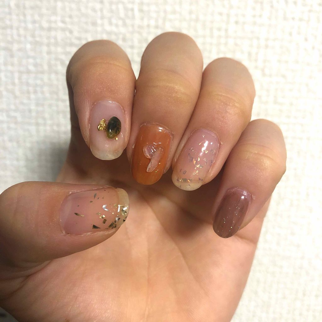 ACクイックドライトップコート/DAISO/ネイルトップコートを使ったクチコミ（2枚目）