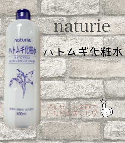 ハトムギ化粧水(ナチュリエ スキンコンディショナー R )/ナチュリエ/化粧水を使ったクチコミ(1枚目)