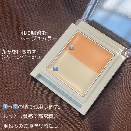 エアリーステイ コンシーラー/FASIO/パレットコンシーラーを使ったクチコミ(3枚目)