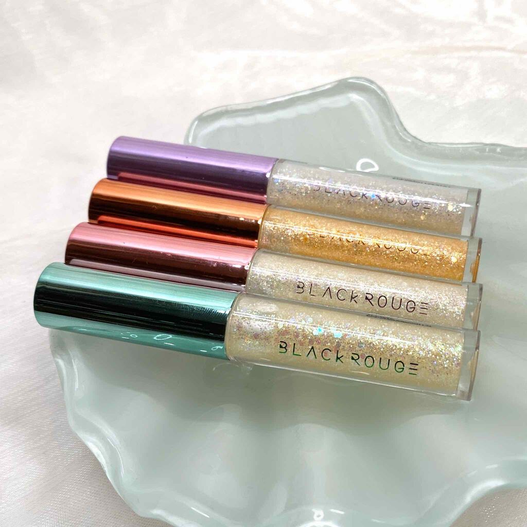 パールブリーアイグリッター/BLACK ROUGE/グリッターを使ったクチコミ(4枚目)