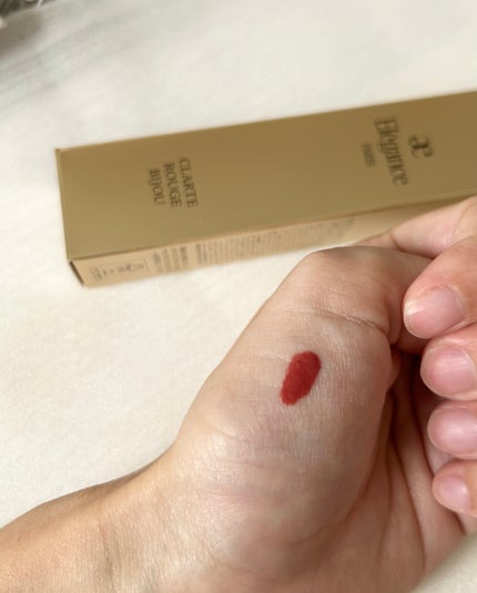 エレガンス クラルテ ルージュ ビジュー/Elégance/口紅を使ったクチコミ(2枚目)