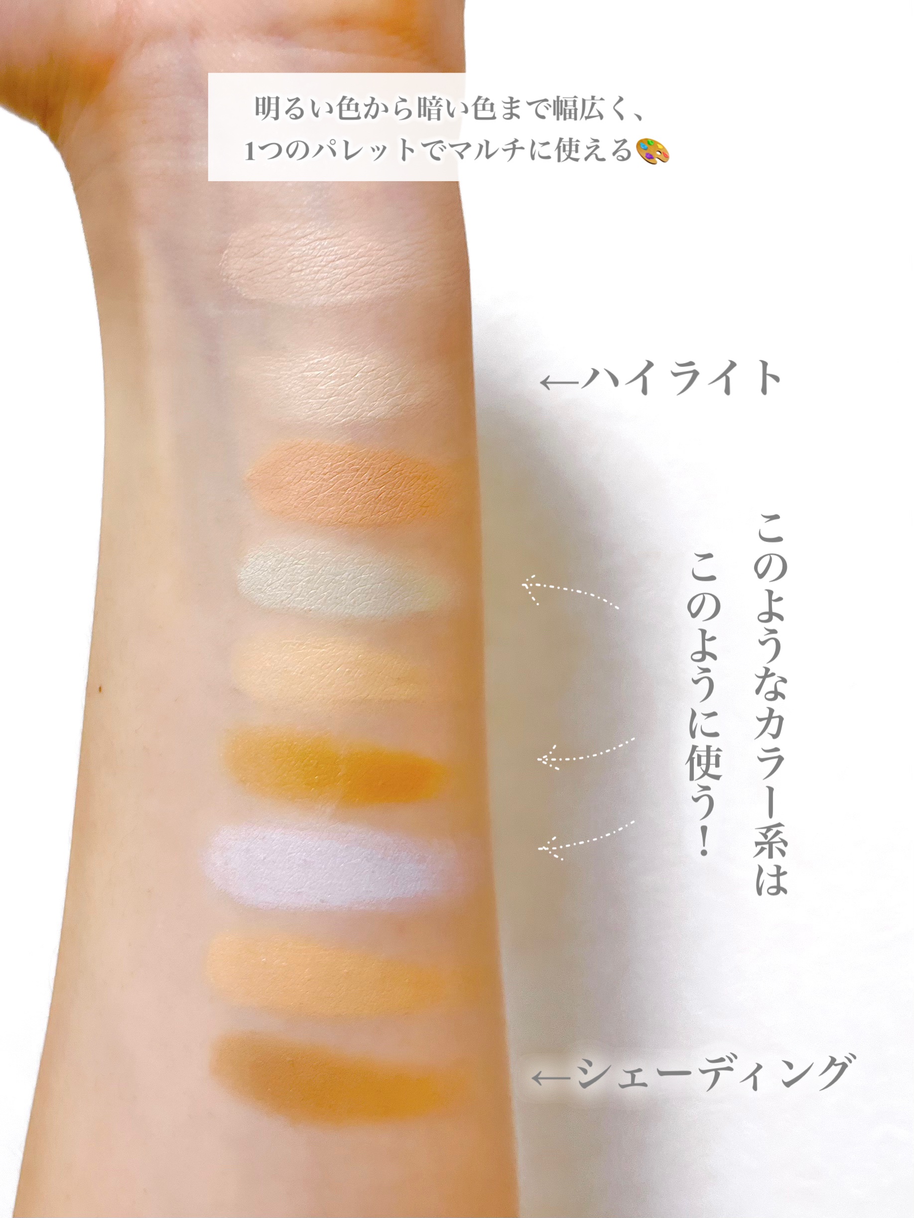 プロコンシーラーパレット/dasique/パレットコンシーラーを使ったクチコミ（3枚目）