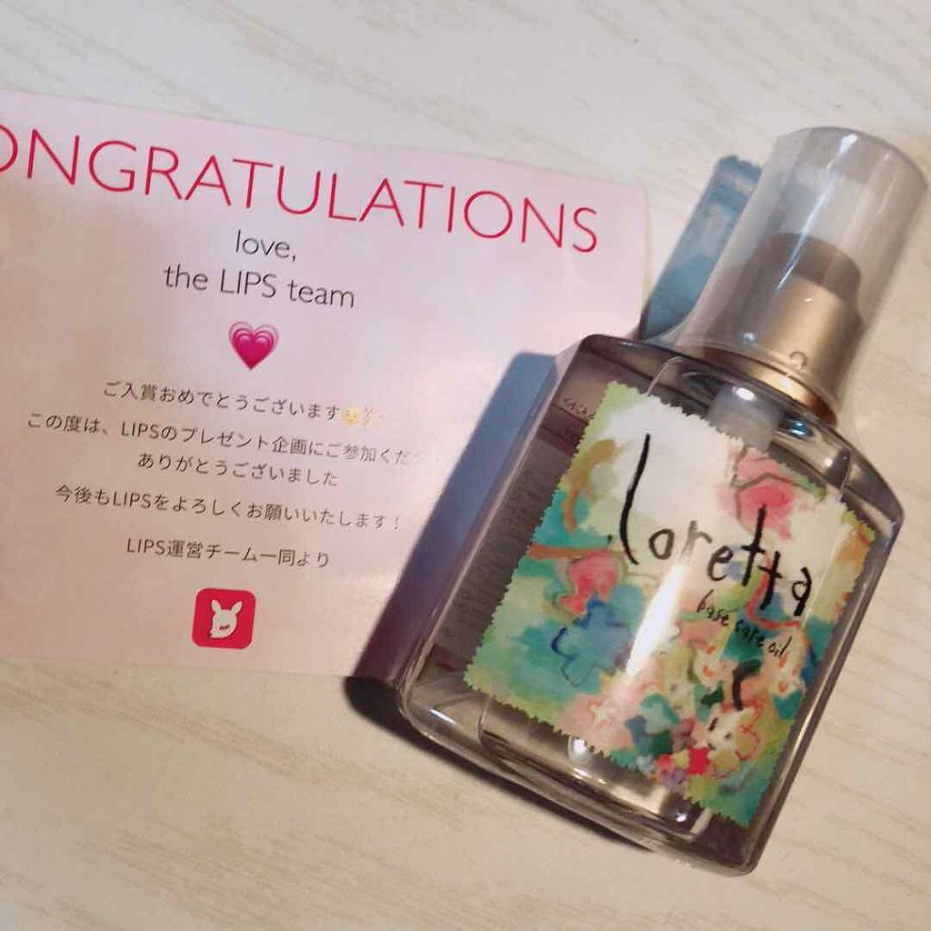 ロレッタ ベースケアオイル/ロレッタ/ヘアオイルを使ったクチコミ（1枚目）