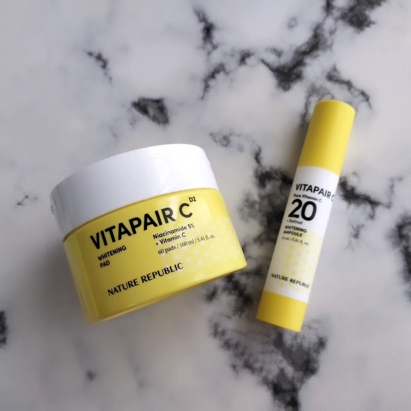 ビタペアC 美容液パッド/ネイチャーリパブリック/トナーパッドを使ったクチコミ（1枚目）