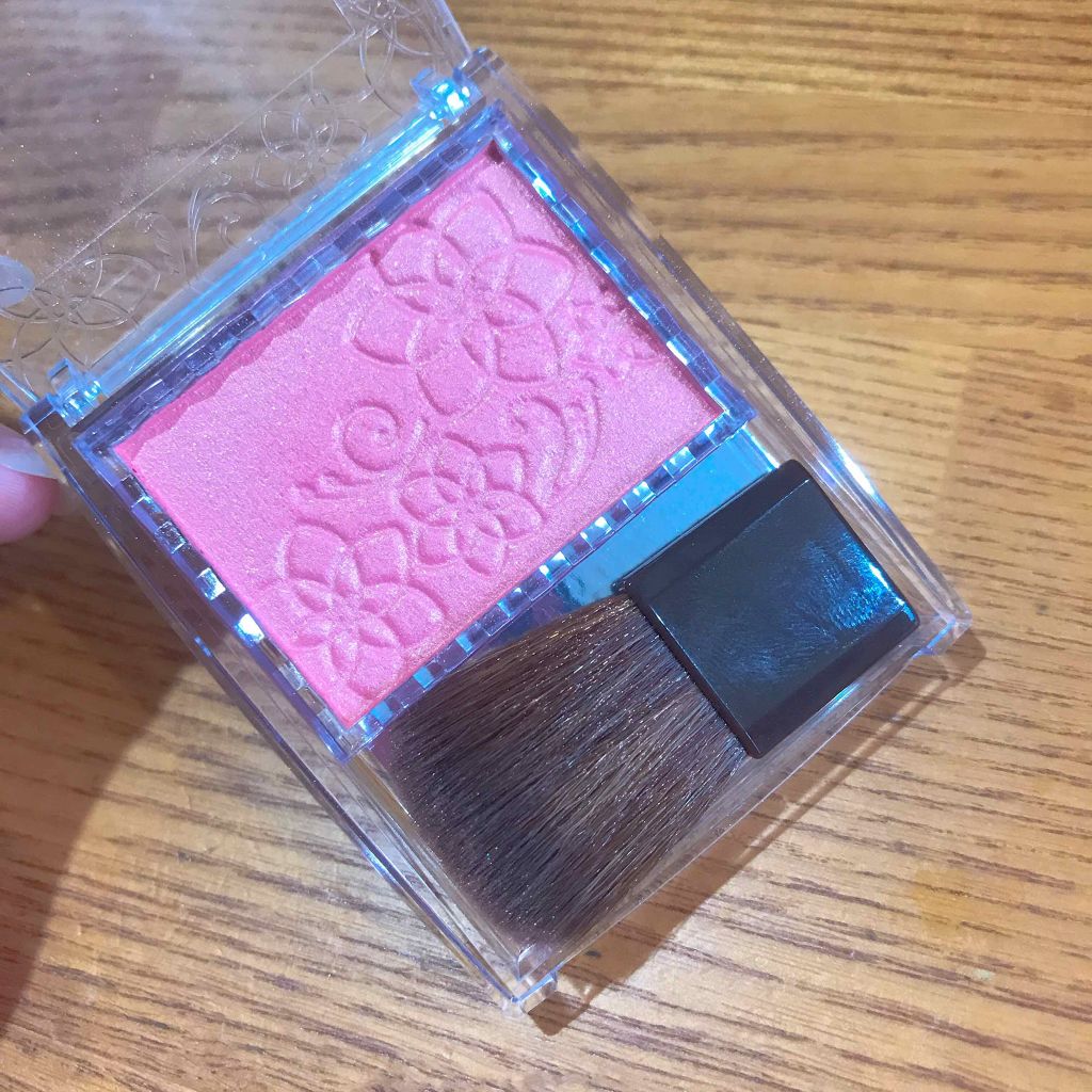 パールグロウチーク/CEZANNE/パウダーチークを使ったクチコミ（2枚目）