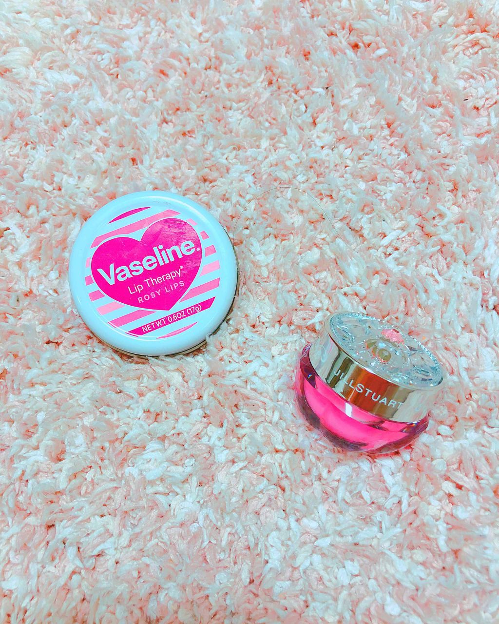 リップ スパークリングピンク/ヴァセリン/リップケアを使ったクチコミ（1枚目）