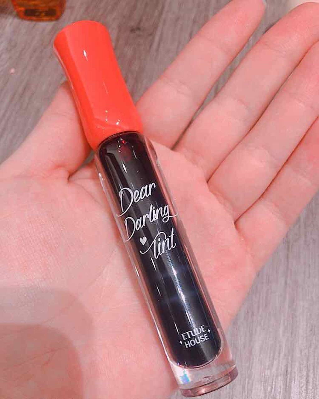 ディアダーリン ウォータージェルティント/ETUDE/リップティントを使ったクチコミ(1枚目)