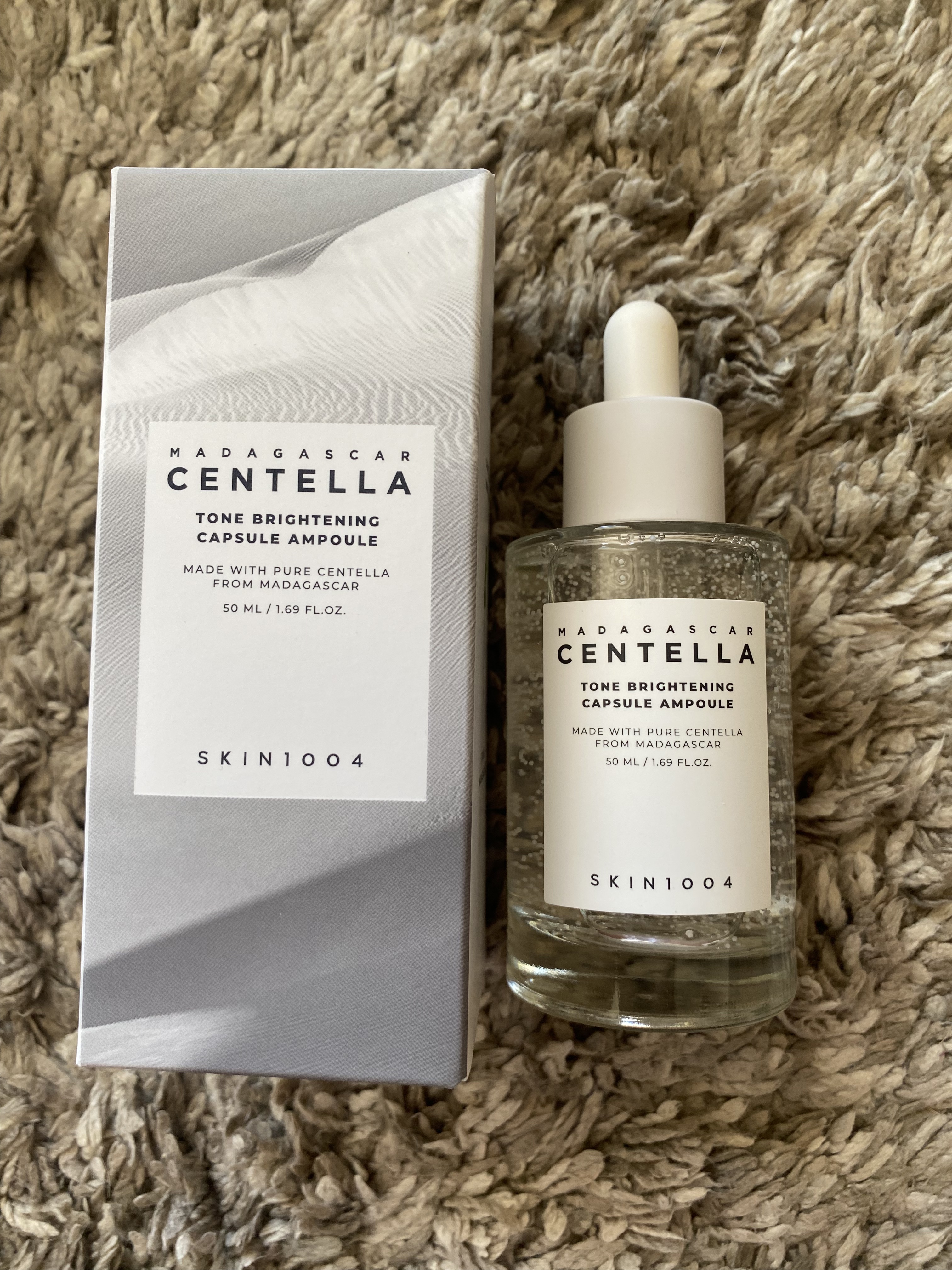 トーンブライトニング カプセルアンプル/SKIN1004/美容液を使ったクチコミ（1枚目）