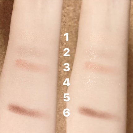 オーラクリエイション #myfavbrown 009 あんず&クリーミィブラウン/BLEND BERRY/アイシャドウパレットを使ったクチコミ(3枚目)