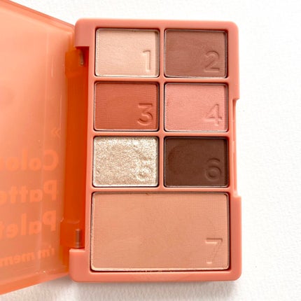 カラーパターンパレット/i’m meme/マルチパレットを使ったクチコミ(4枚目)