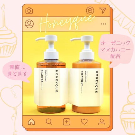 ディープリペア シャンプー モイスト/ヘアトリートメント モイスト/ハニーク/市販シャンプーを使ったクチコミ(1枚目)