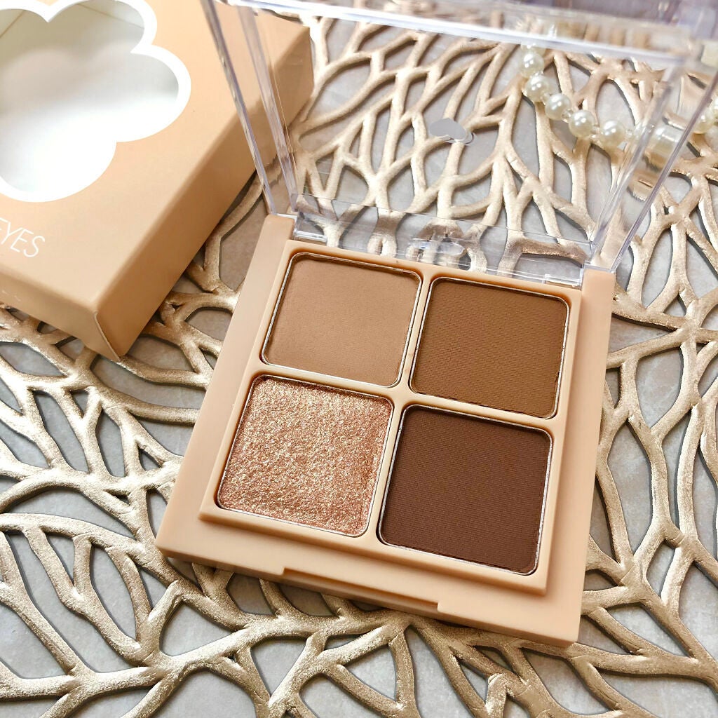 ベターザンアイズ/rom&nd/アイシャドウパレットを使ったクチコミ(1枚目)