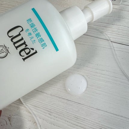 キュレル 潤浸保湿 乳液ケアメイク落とし/キュレル/ミルククレンジングを使ったクチコミ(2枚目)