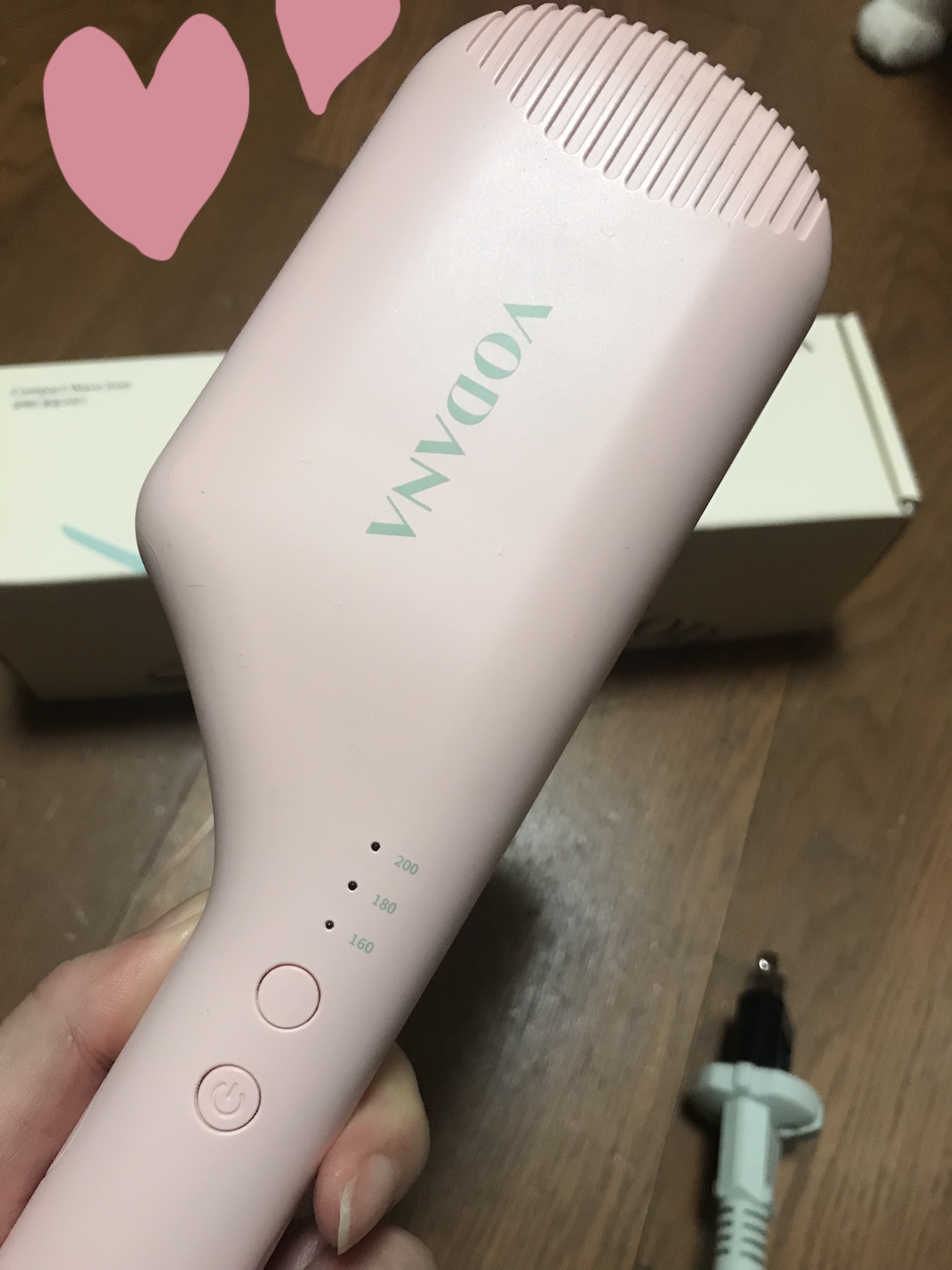 試してみた】コンパクトウェーブアイロン VODANA (ボダナ)の