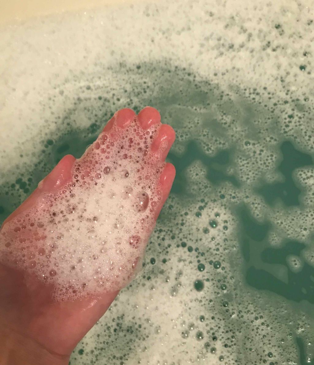 ゆめみごこちラベンダー/ブクブクアワー/炭酸系入浴剤を使ったクチコミ（2枚目）