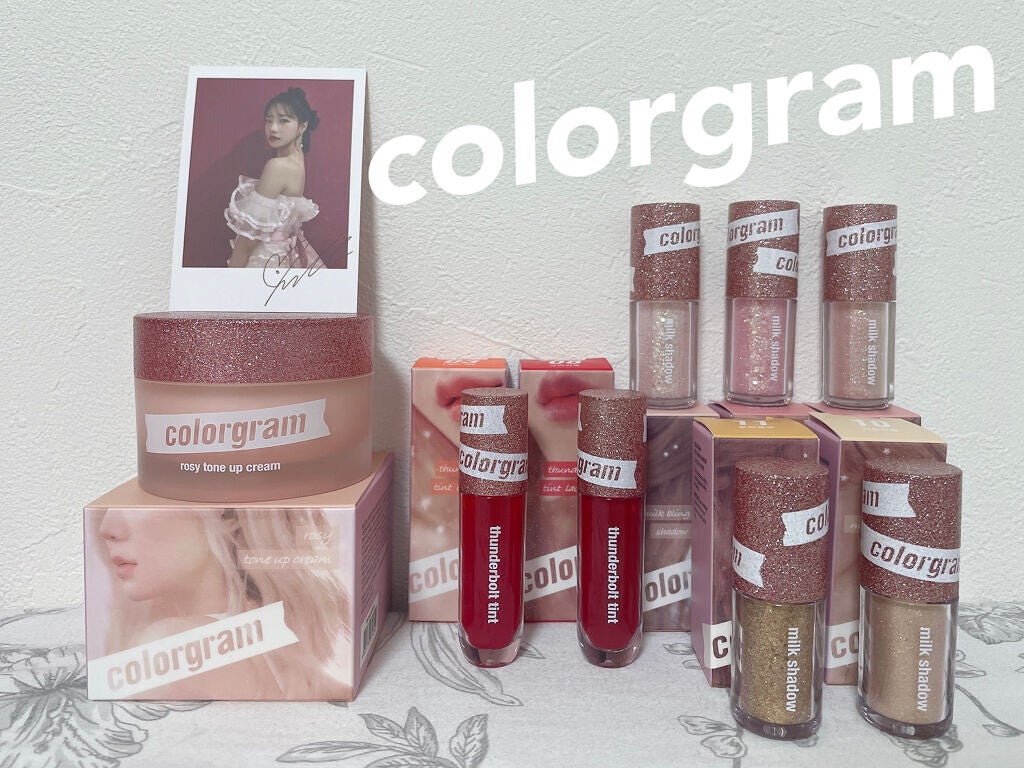 ミルクブリングシャドウ/Colorgram/リキッドアイシャドウを使ったクチコミ(1枚目)