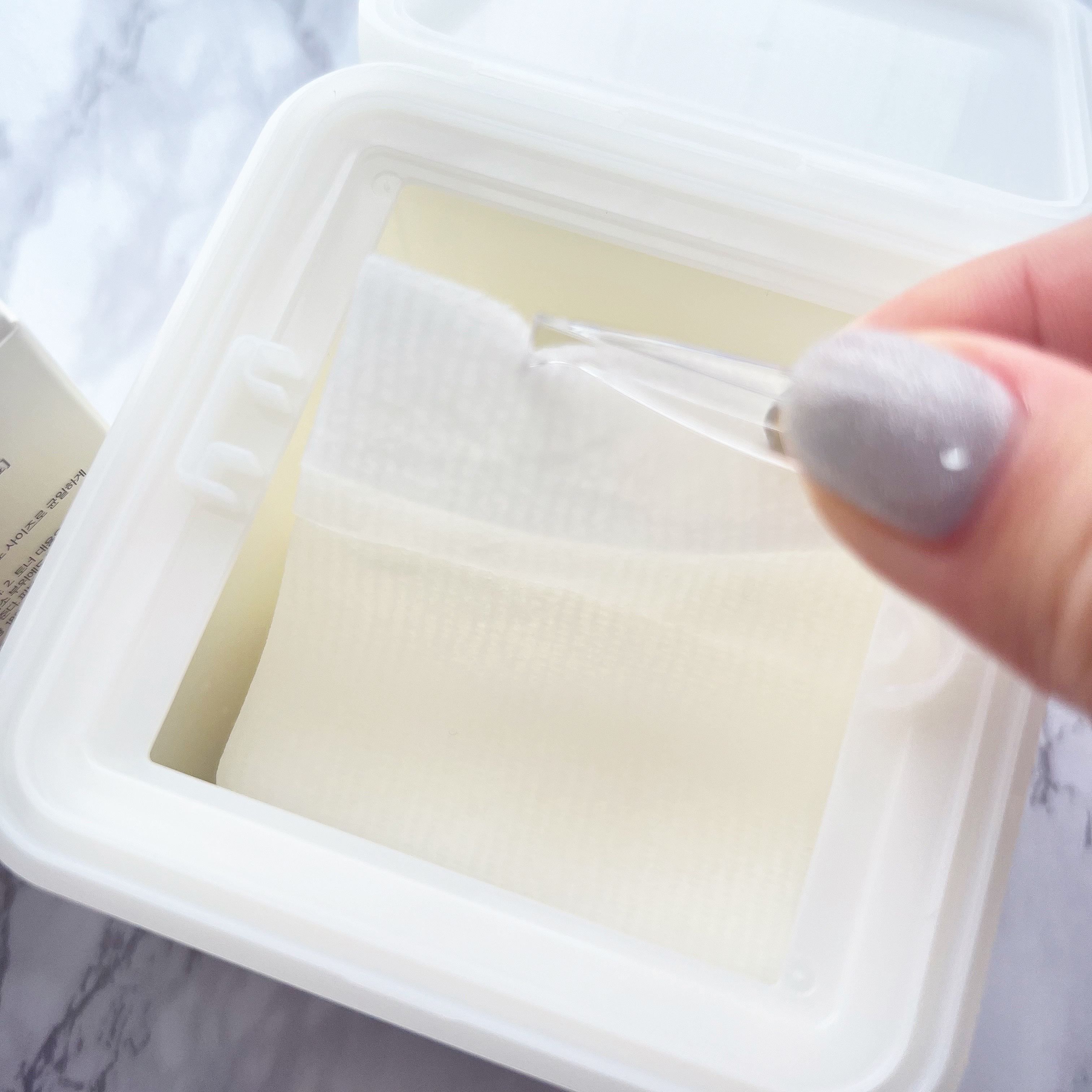 シカピーリングトナーパッド/ONE THING/トナーパッドを使ったクチコミ（3枚目）