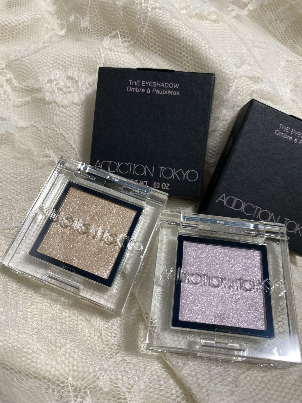 アディクション ザ アイシャドウ パール 015P Shell Garden/ADDICTION/単色アイシャドウを使ったクチコミ（3枚目）