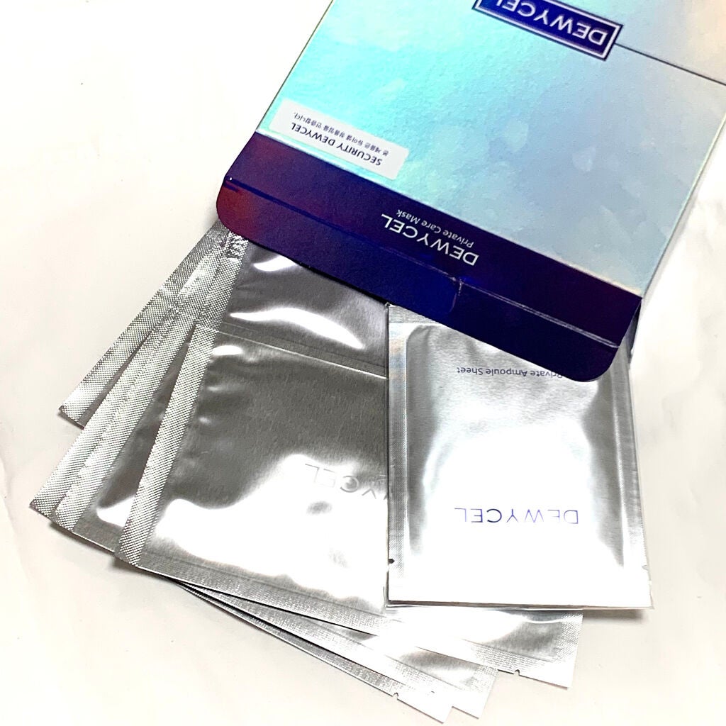 デュイセル プライベートケアマスク/DEWYCEL/シートマスク・パックを使ったクチコミ(2枚目)