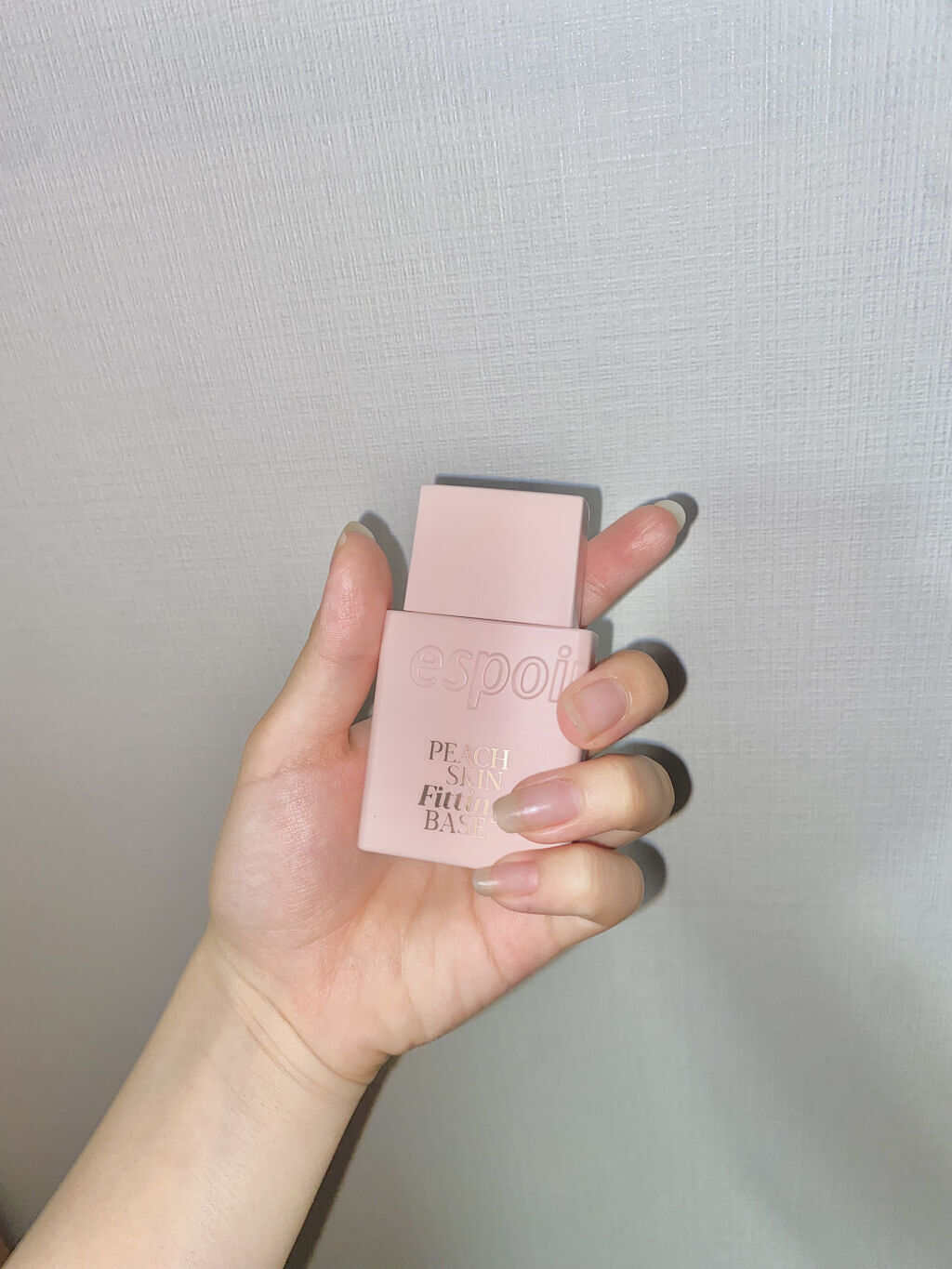 ピーチスキンフィッティングベース/espoir/化粧下地を使ったクチコミ（1枚目）