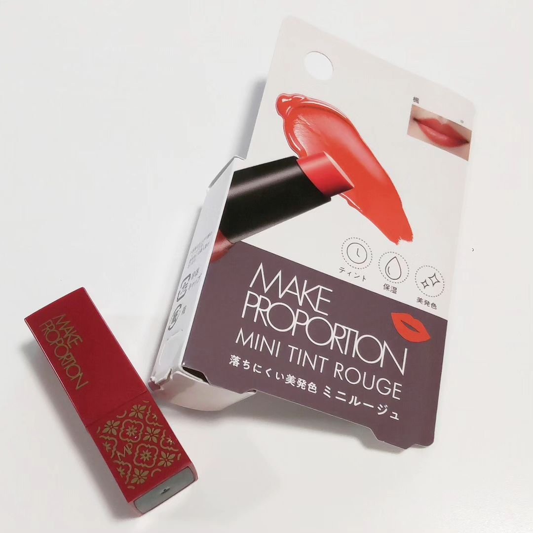 ミニティントルージュ/メイクプロポーション/リップティントを使ったクチコミ（2枚目）