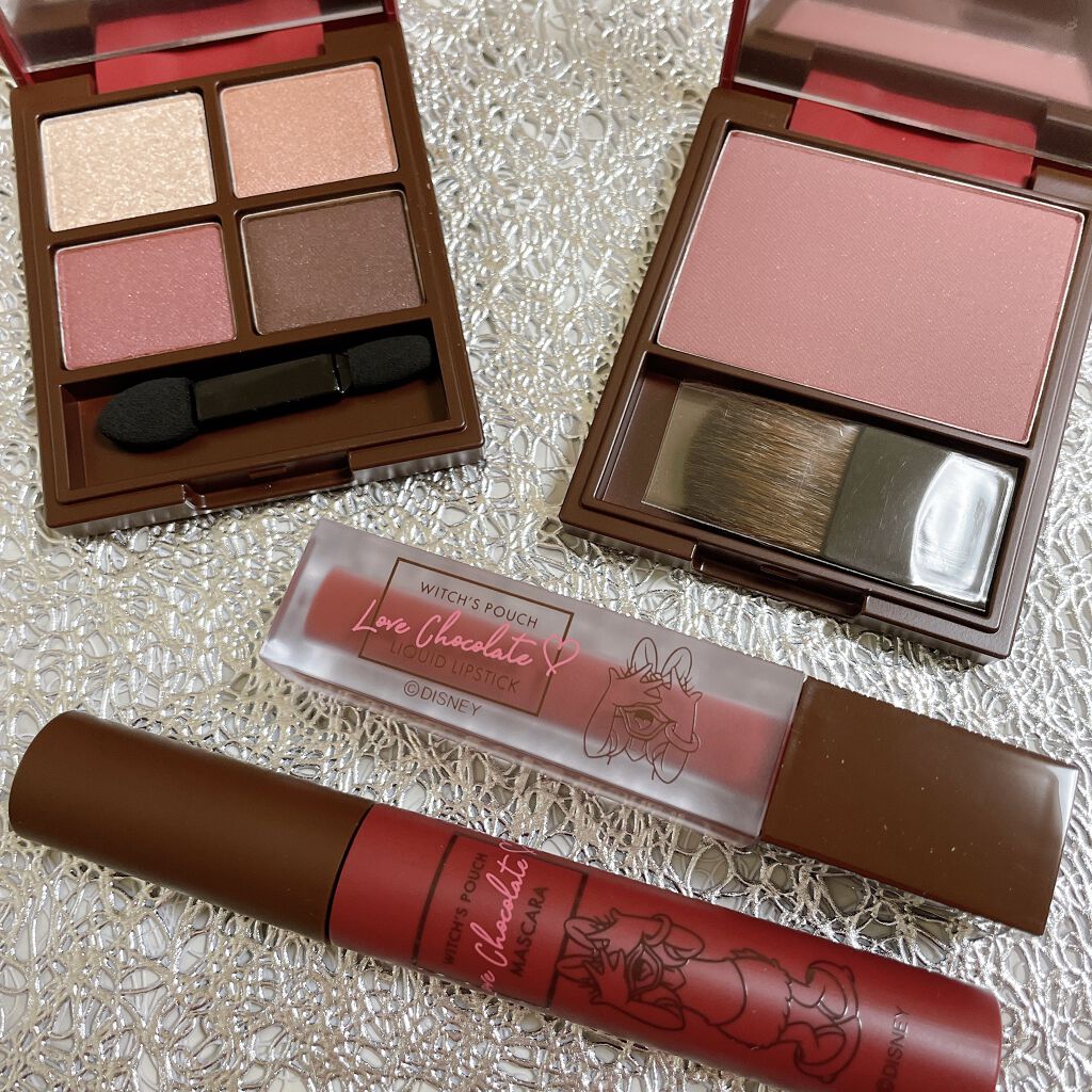 Love Chocolate アイシャドウ/Witch's Pouch/アイシャドウパレットを使ったクチコミ（2枚目）
