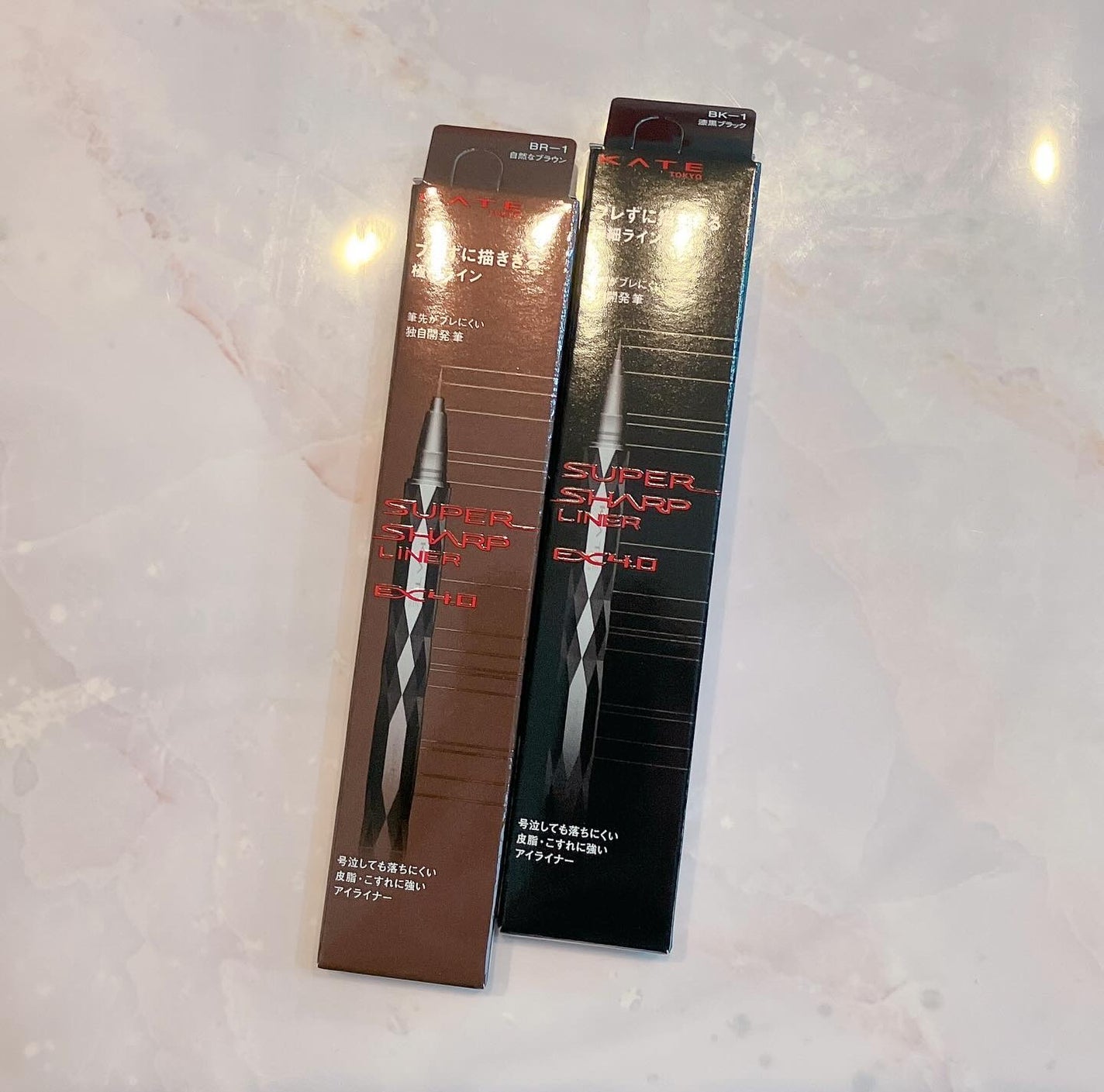 スーパーシャープライナーEX4.0/KATE/リキッドアイライナーを使ったクチコミ(1枚目)